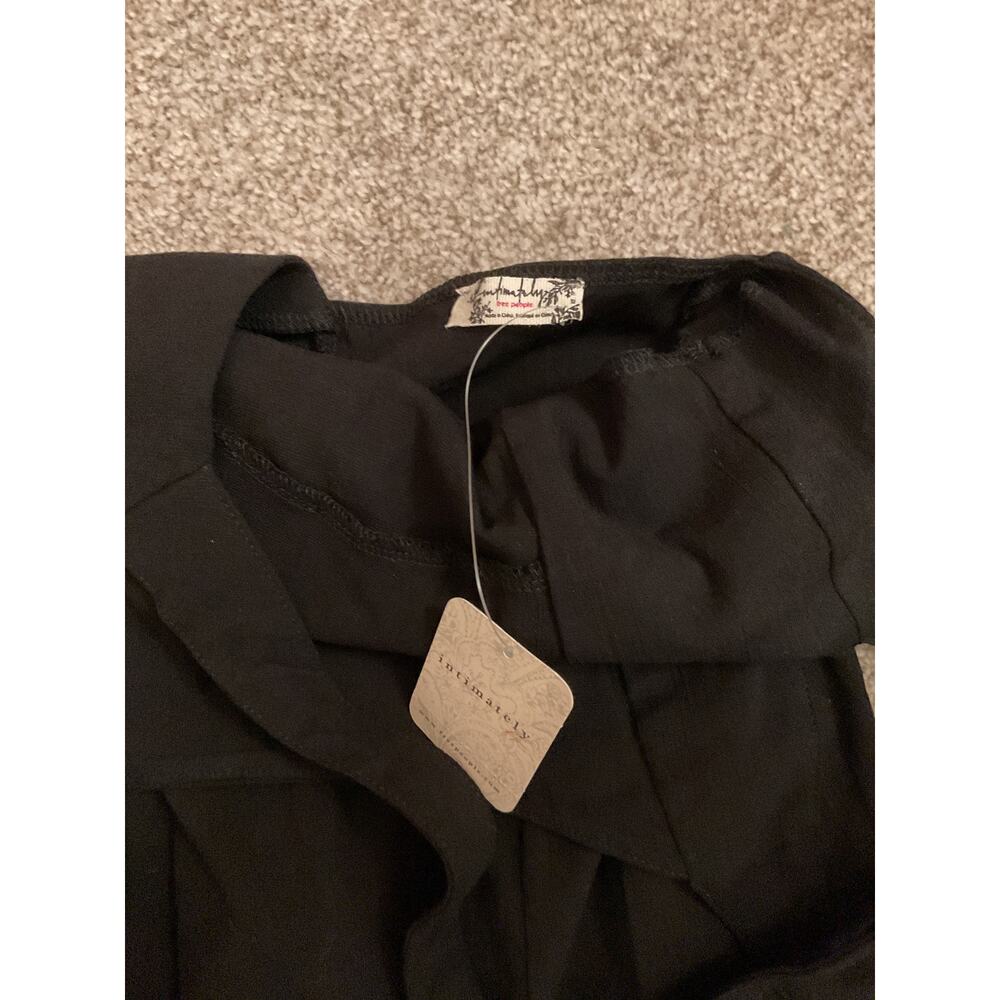 NWT Intimately Free People Just Peachy Mini Dress Black XS Open Back Bodycon - Picture 9 of 9